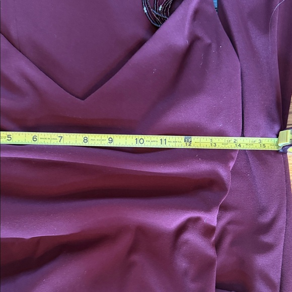 LaundryByShelliSegalNEWSEXY StunningMaxiDressHandBeadedStraps StretchyPristine4 - Picture 7 of 10